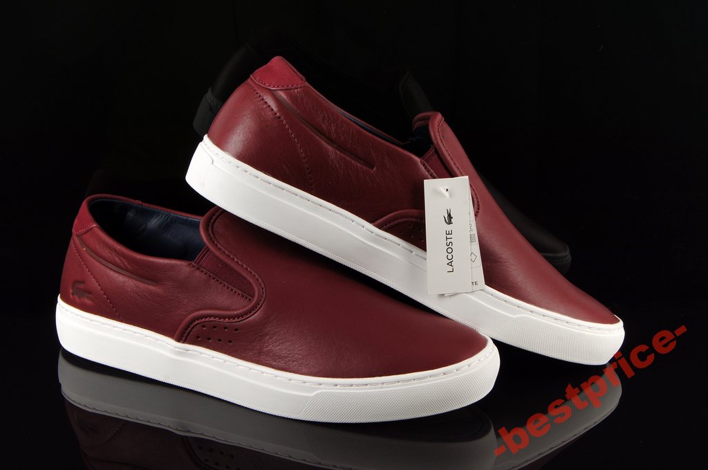 lacoste alliot slip on