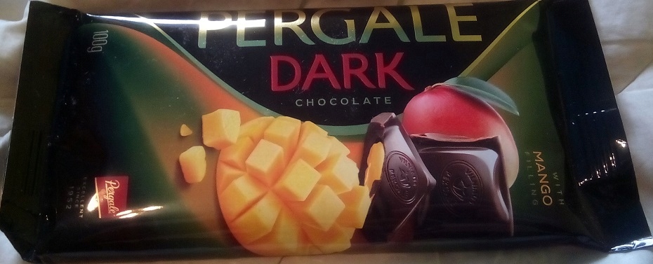 PERGALE CZEKOLADA GORZKA MANGO ciemna wsad owocowy