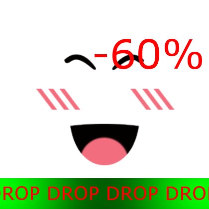 Super Super Happy Face #1 DROP - Roblox Robux