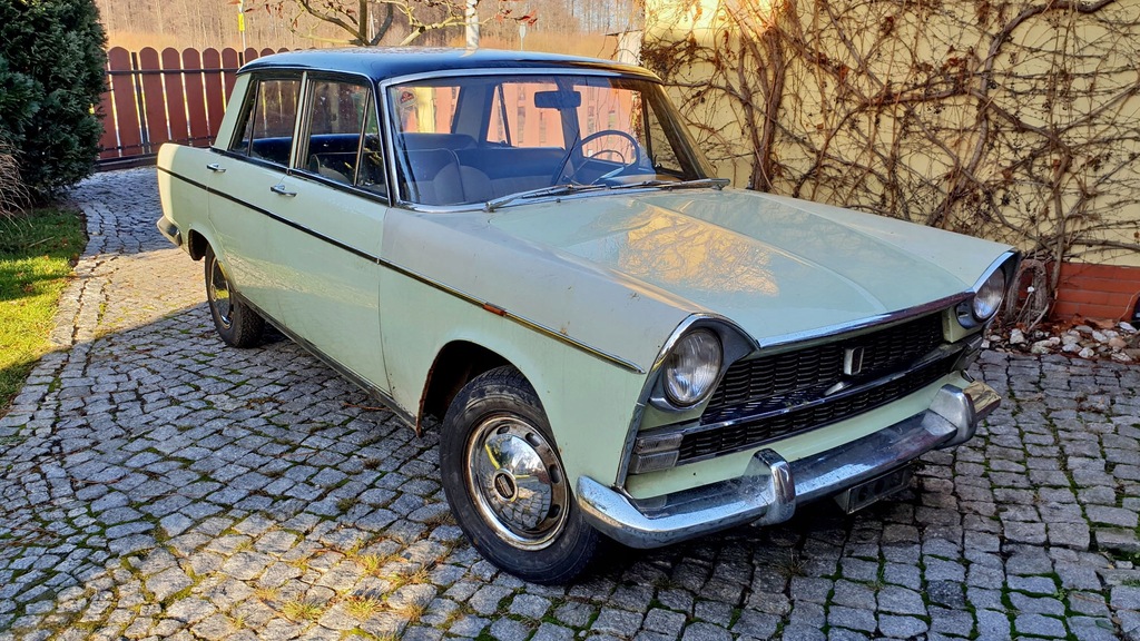 FIAT 2100 z 1960r - RZADKI MODEL 6-CYL, JEŻDŻĄCY!