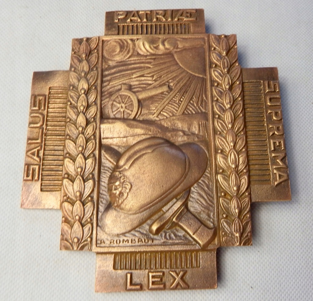 SALUS PATRIAE SUPREMA LEX A.ROMBAUT 650 GRAM OD1ZŁ