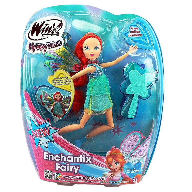 Winx Club - Enchantix Fairy - Lalka wróżka BLOOM