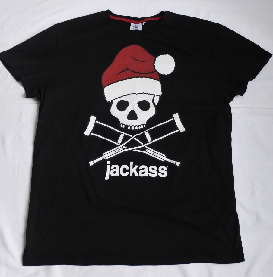 DEAD SANTA - SKULL CHRISTMAS - koszulka JACKASS