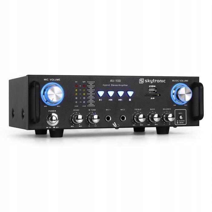 Wzmacniacz KARAOKE AV-100 Skytronic