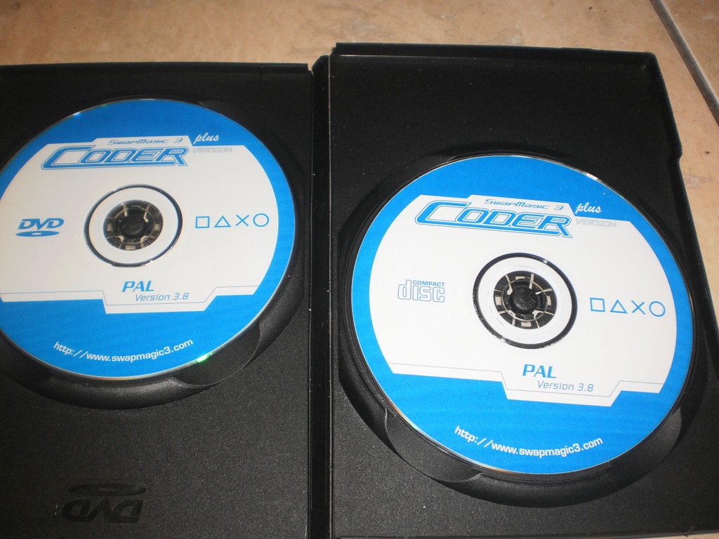 ps2 coder dao Swap Magic V3.8 Coder 2-Disc