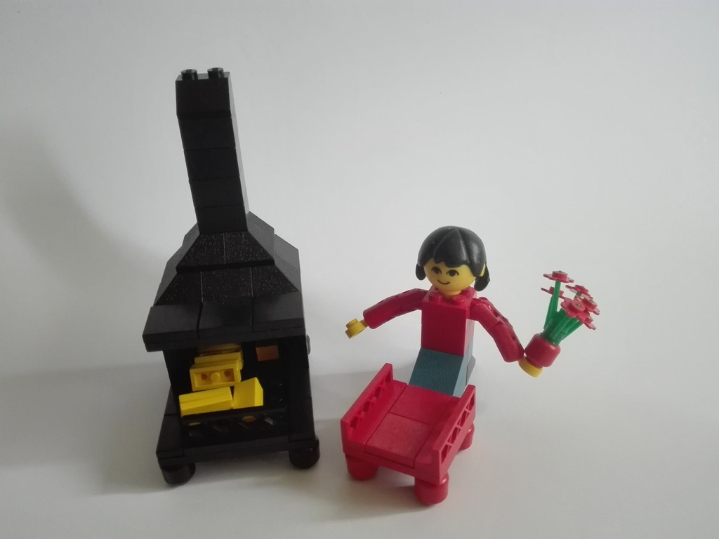 Lego 277 Homemaker Fireplace 1977 unikat