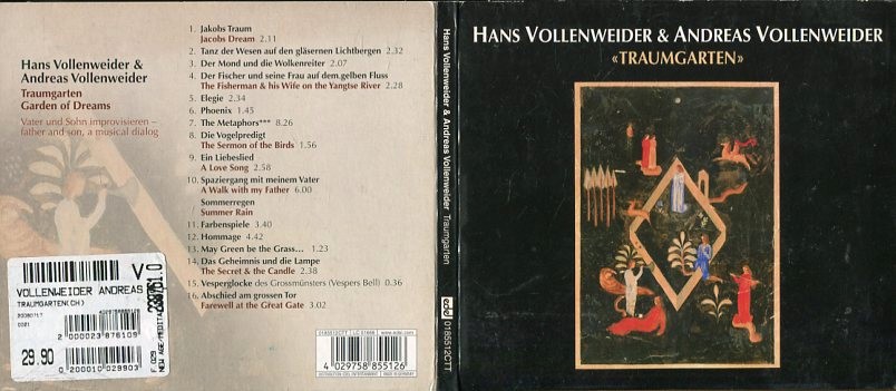 ANDREAS VOLLENWEIDER - TRAUMGARTEN /JC1046