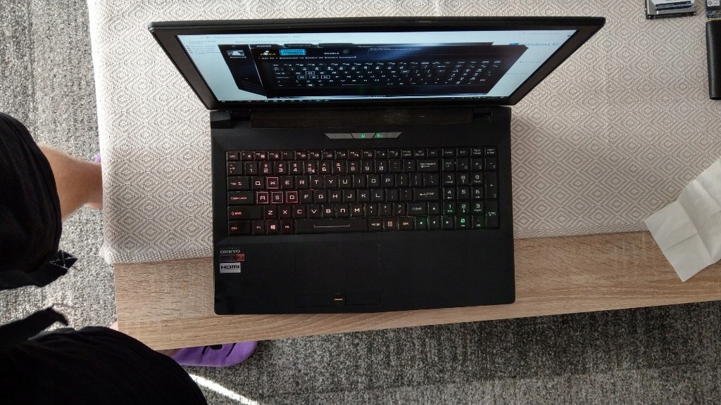 Clevo P751ZM GTX970 6GB Desktopowy 4690K 16GB RAM