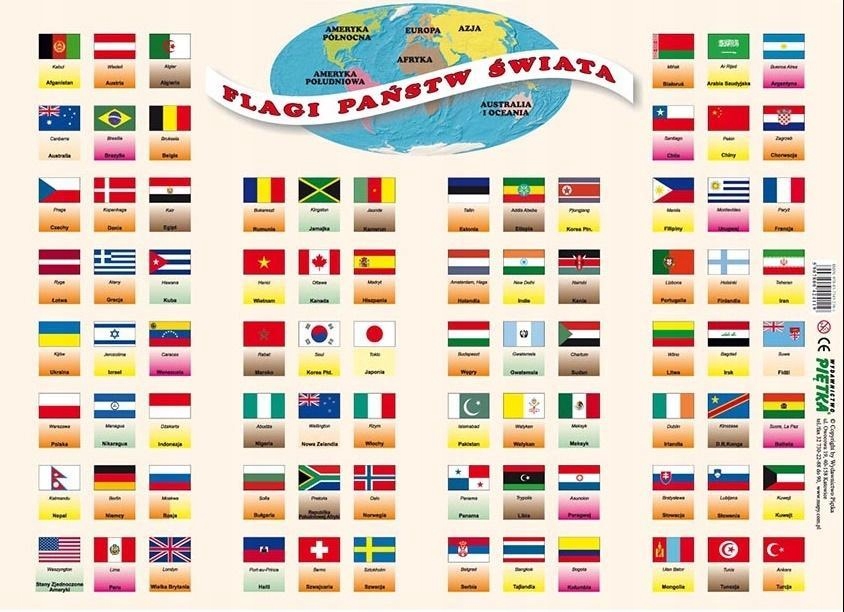 PUZZLE - FLAGI PAŃSTW ŚWIATA
