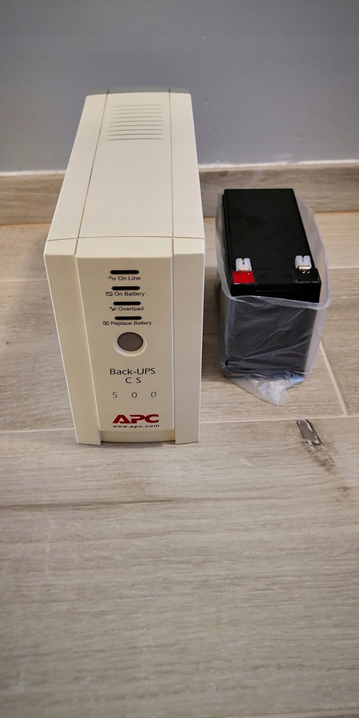 APC BACK-UPS 500VA - 230V nowy akumulator