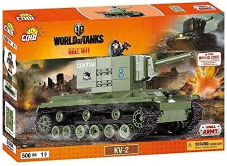 MZK Klocki World of Tanks KV-2 500 kl. 3004 Cobi