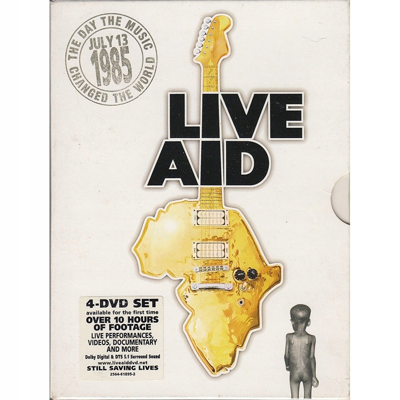 Live Aid (4 Disc Set) 1985, Bob Geldof, Geldof Bob