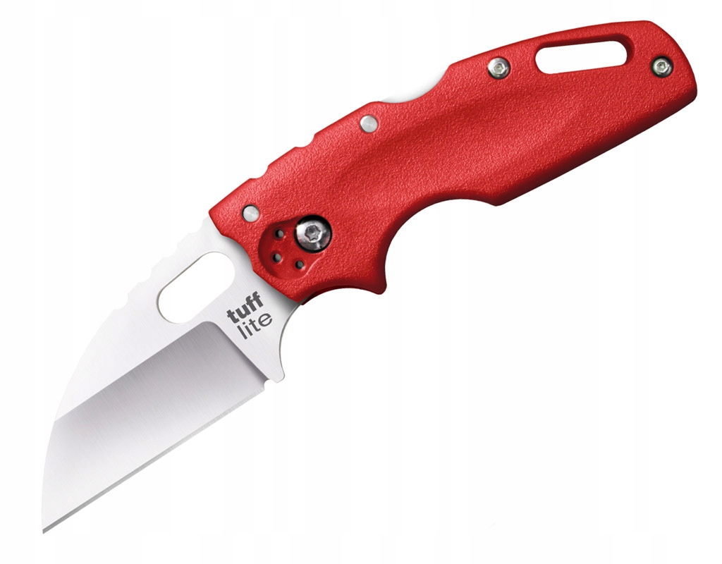 Nóż składany Cold Steel Tuff Lite Red AUS8A (20LTR