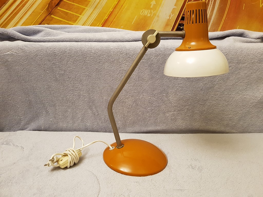 -0938.STARA LAMPKA BIURKOWA FAMOR VINTAGE