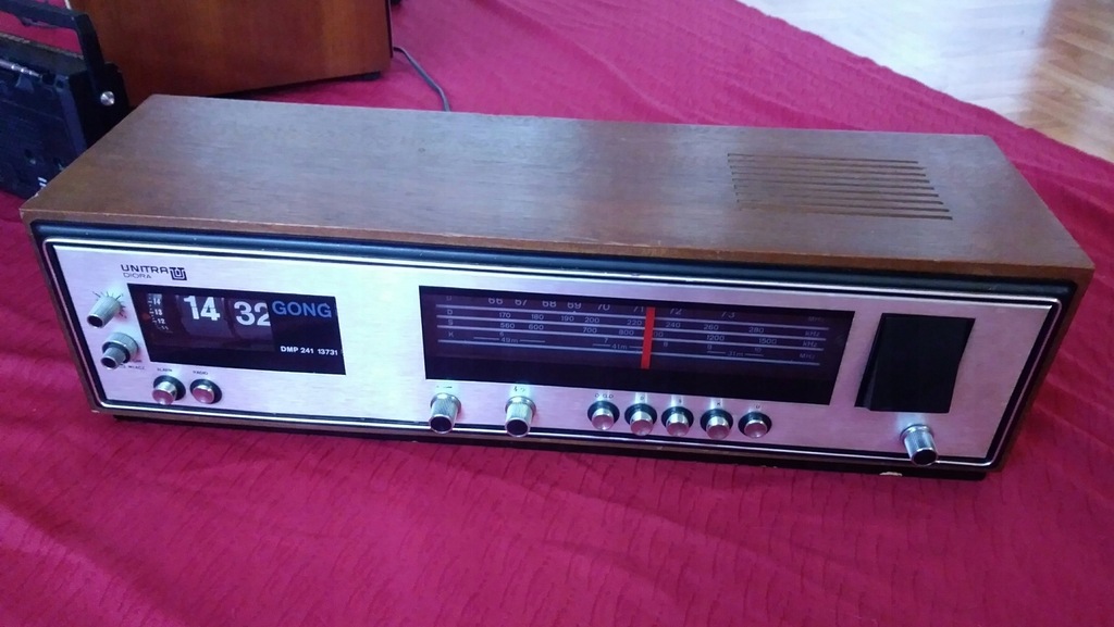 Radio GONG Unitra Diora Dzierżoniów 1975
