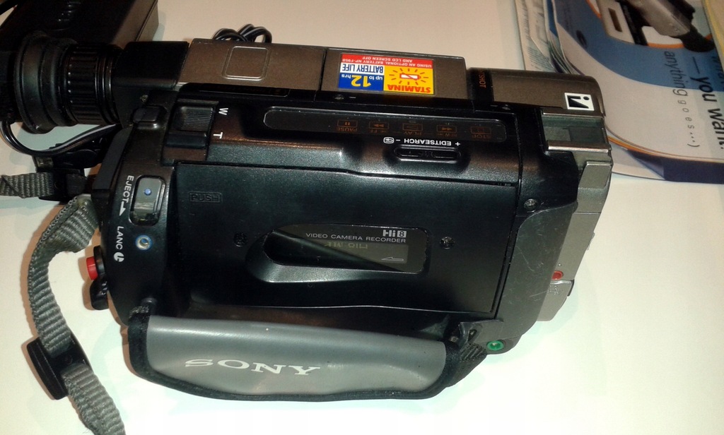Kamera SONY Handycam Vision Hi8 CCDTRV65E PAL 7721632580 oficjalne archiwum Allegro