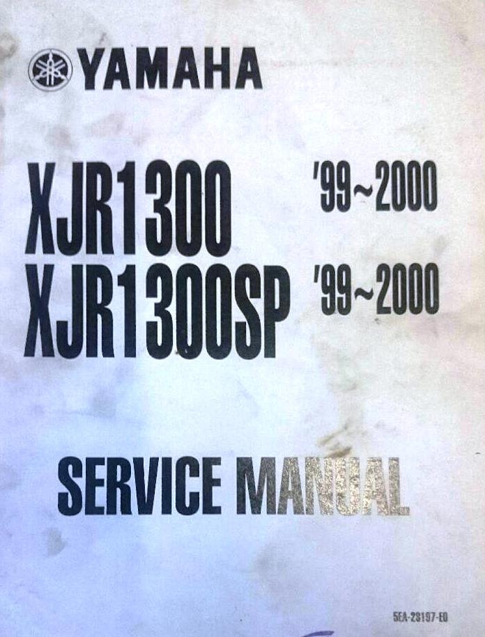 YAMAHA XJR1300;XJR1300SP SERVICE MANUAL '99-2000