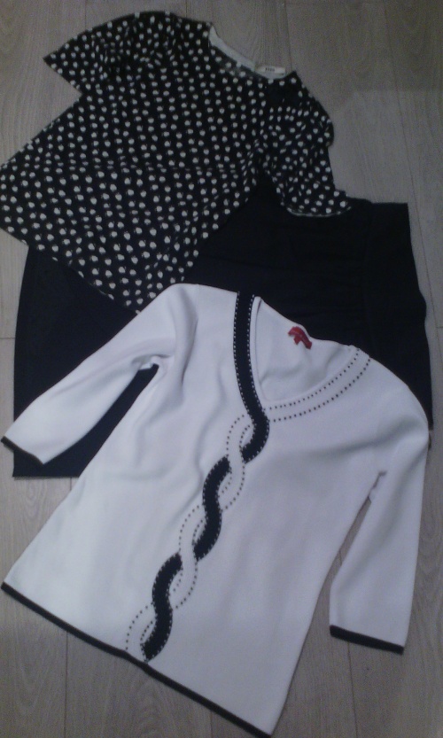 2xspódnica+2 bluzki +ŻAKIET+sukienka_BIALCON_oasis