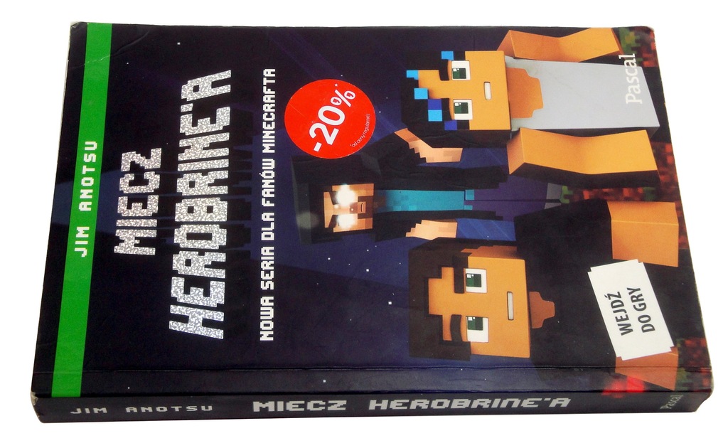 Jim Anotsu, miecz Herobrine’a / minecraft