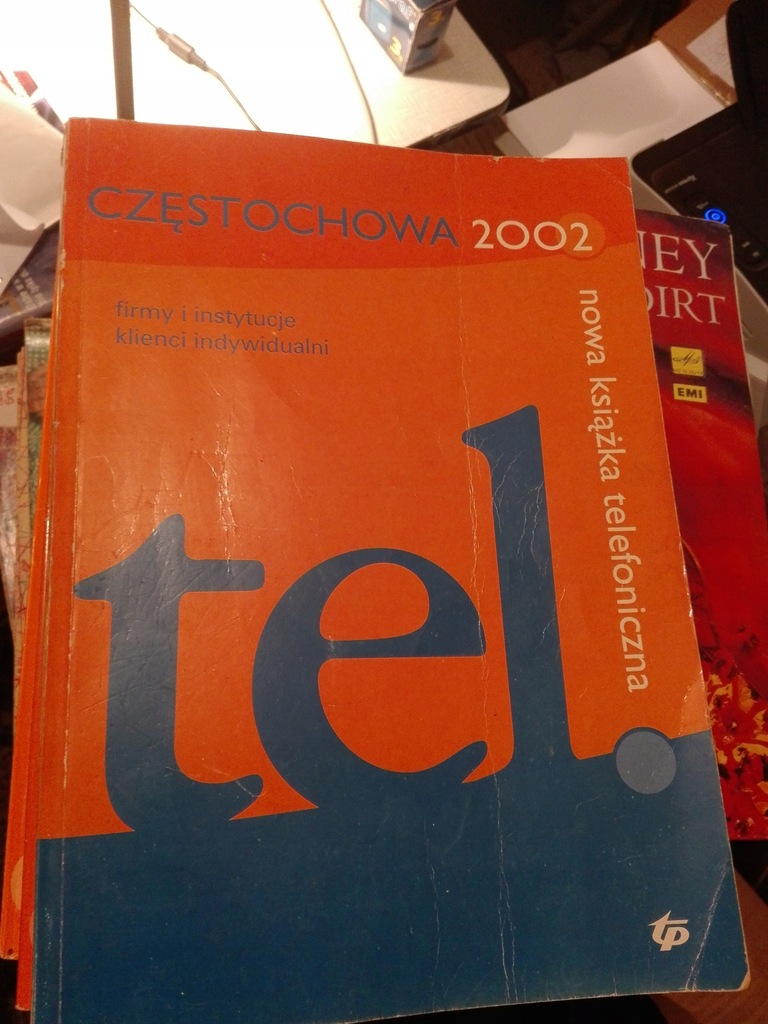 KSIĄŻKA TELEFONICZNA CZĘSTOCHOWA 2002 SPIS TELEFON