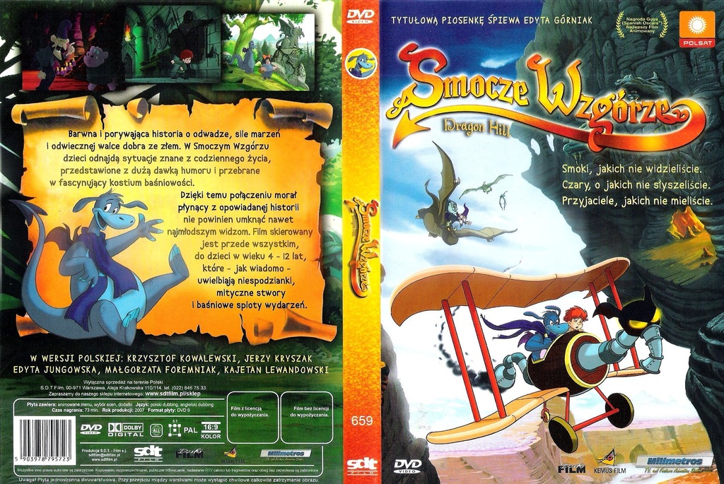 ** SMOCZE WZGÓRZE ** - DVD NOWA