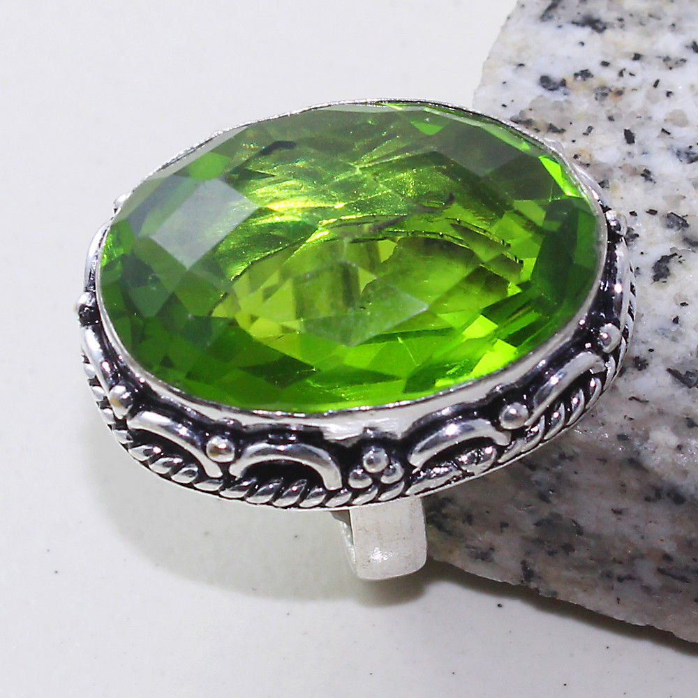 PERIDOT - PIERŚCIONEK - R-18