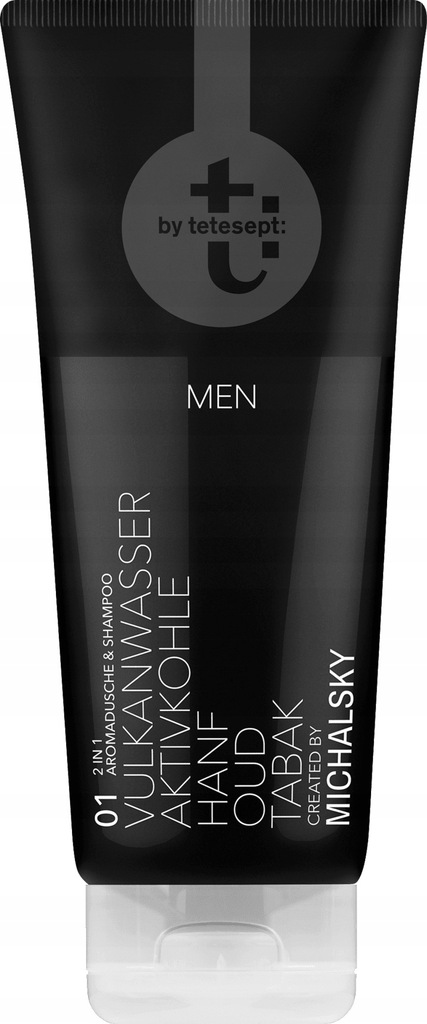 T by tetesept Michalsky Men żel 01 Black wulkan