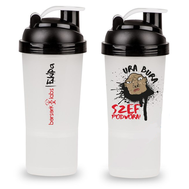 SHAKER BLOK EKIPA 600ml +300 URA BURA SZEF PODWÓRA