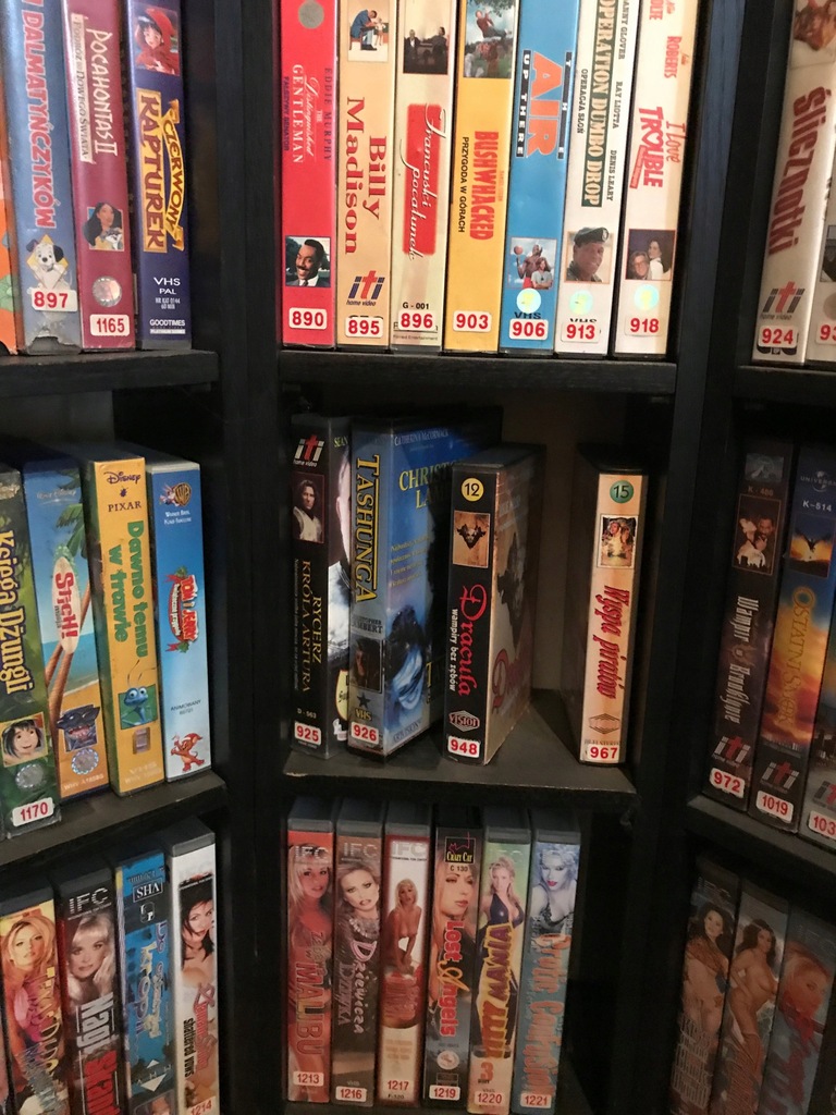 kasety VHS filmy bajki hity komplet kolekcja - 7070108398 - oficjalne
