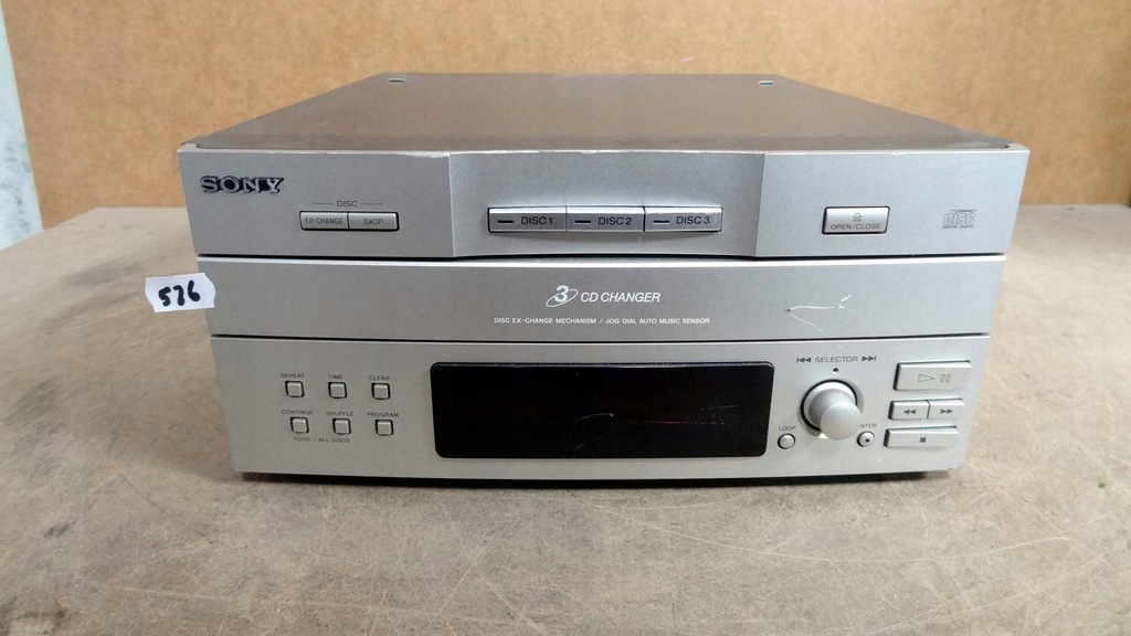 ELEMENT WIEŻY SONY CDP-EX770 - NR U526