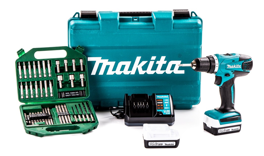 Wiertarko Wkrętarka MAKITA DF347DWE + ZESTAW 42szt - 6667186918 ...