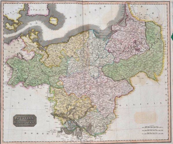 POLSKA POMORZE MAZOWSZE WIELKOPOLSKA ŚLĄSK 1815