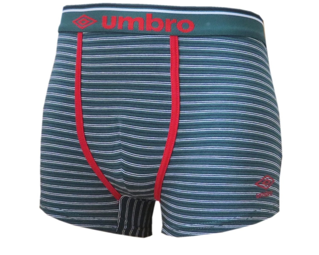 Bokserki majtki męskie UMBRO bawełna zieleń BOX XL