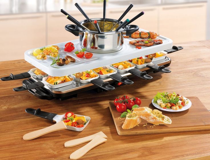  URZADZENIE DO RACLETTE I FONDUE GOURMETMAXX