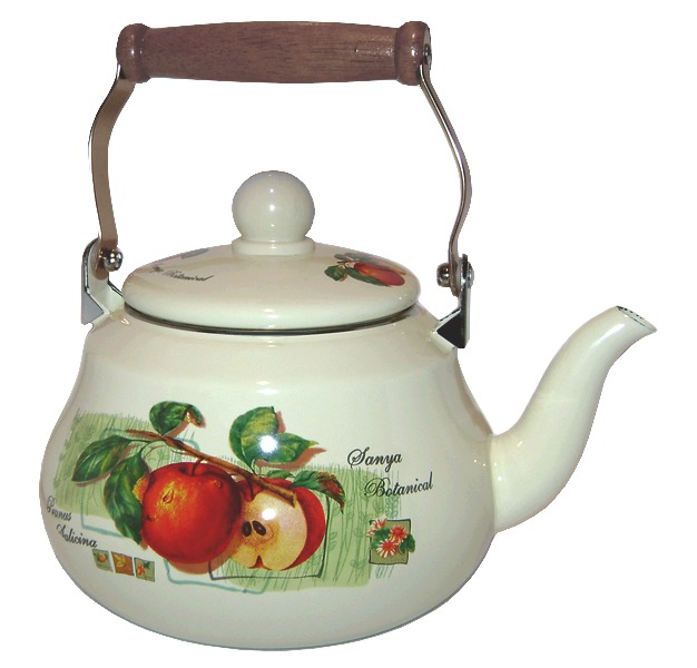 CZAJNIK EMALIOWANY 1,3L STYLOWY INDUKCJA GAZ [L560