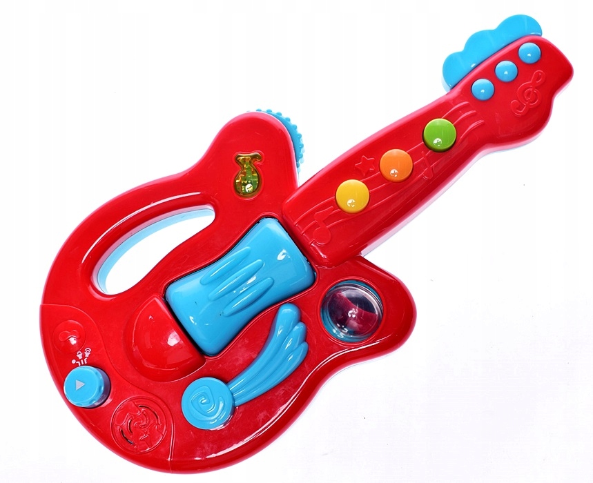 6417-26 ...TESCO... m#s GRAJACA GITARA ZABAWKA
