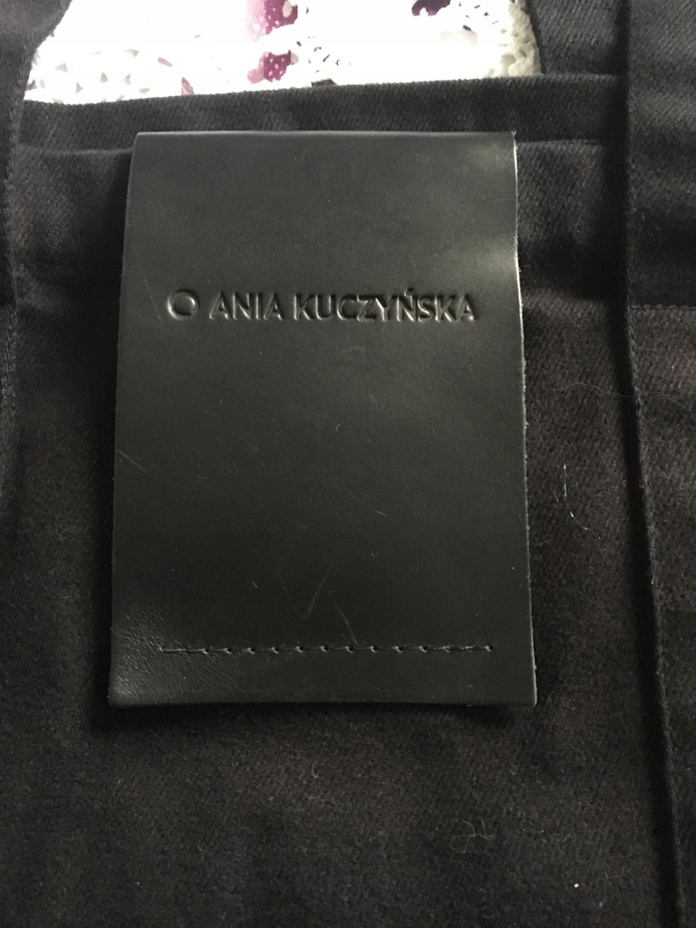 ANIA KUCZYŃSKA torba Shanghai all black ORYGINAŁ