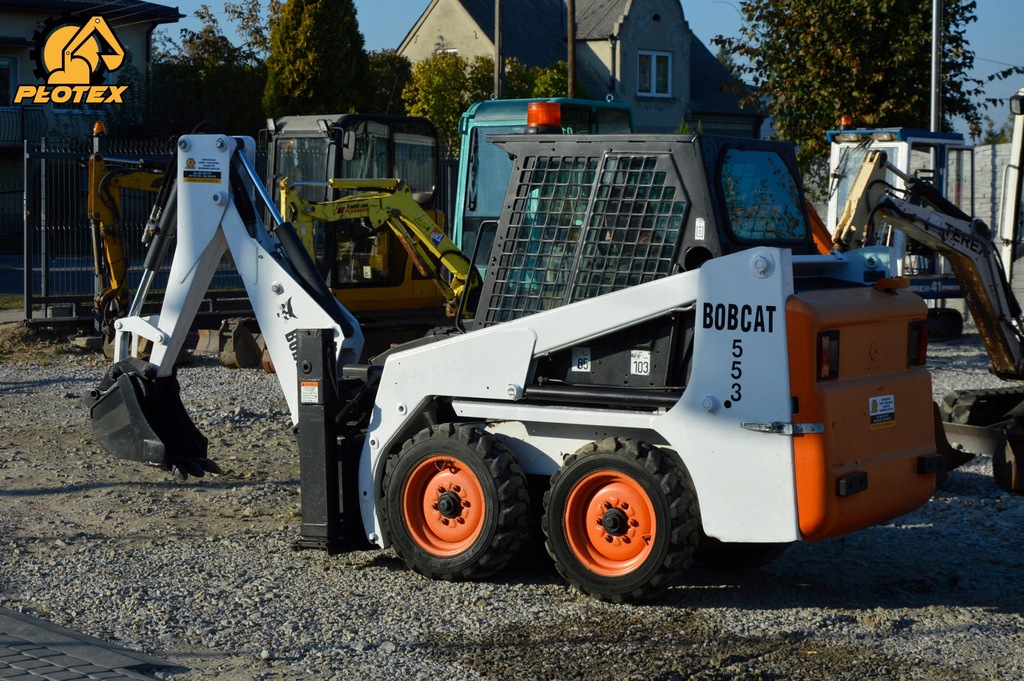 Mini Ładowarka koparka BOBCAT 553 ramie BRUTTO