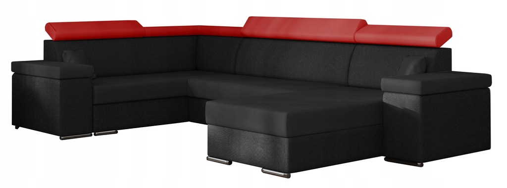 Narożnik sofa SVEN BIS GO! ruchome oparcia głowy