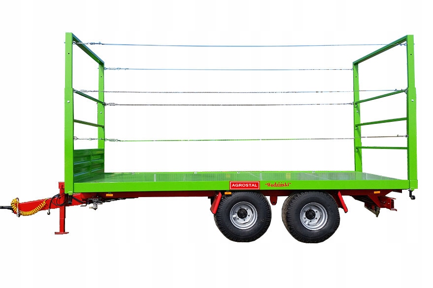Przyczepa sadownicza tandem Wodziński 6840 kg