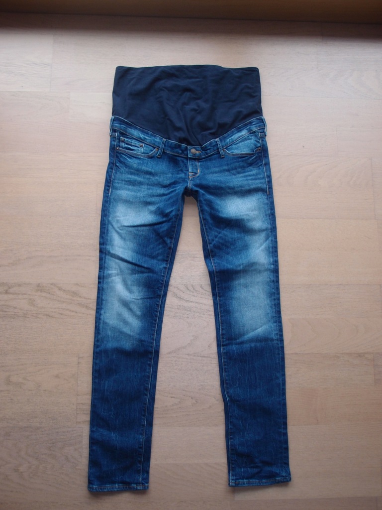 Spodnie ciążowe jeans H&amp;M MAMA ( rozm.44 )
