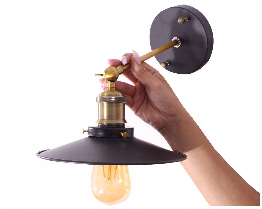 Lampa ścienna Kinkiet Retro w stylu Steampunk