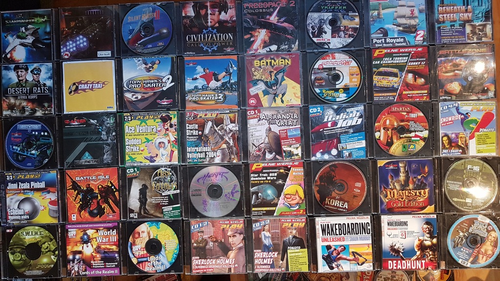 Płyty z grami z gazet m.in CD Action ponad 320CD 7471860767