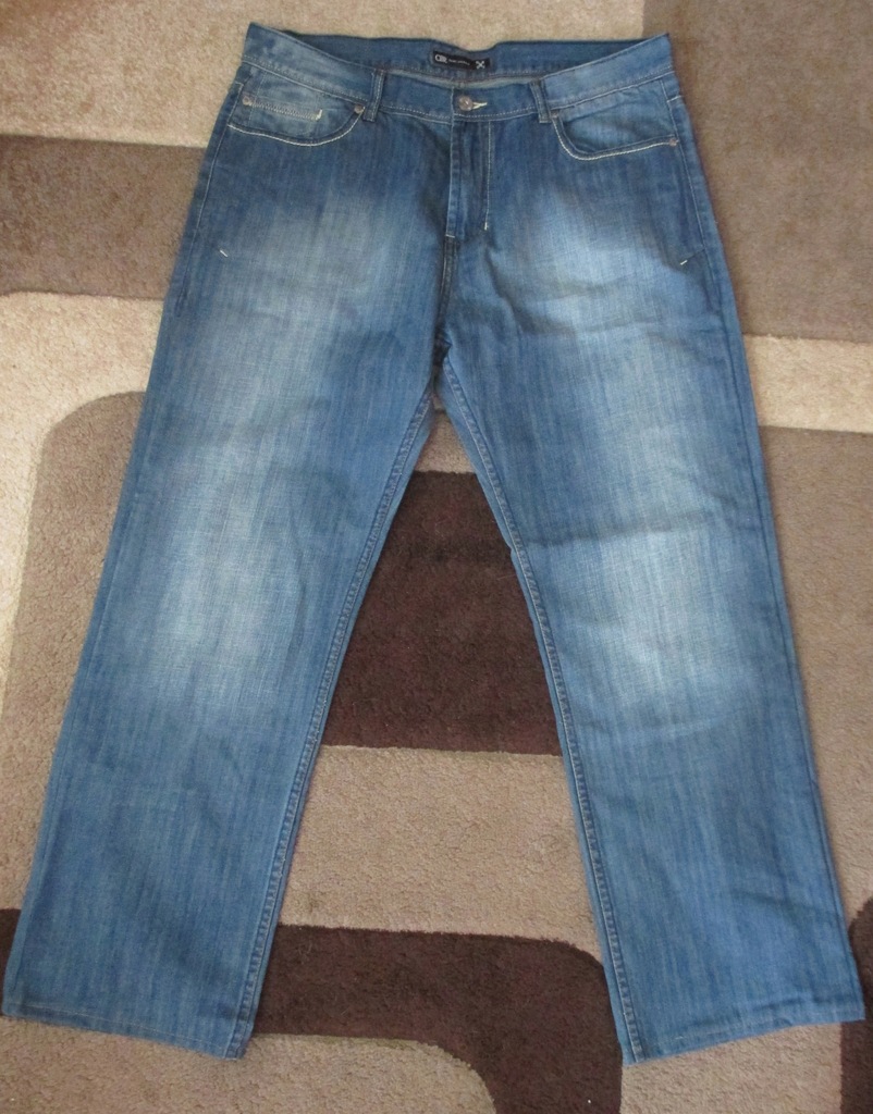 Męskie spodnie- JEANS dla puszystego rozm. W38/L32