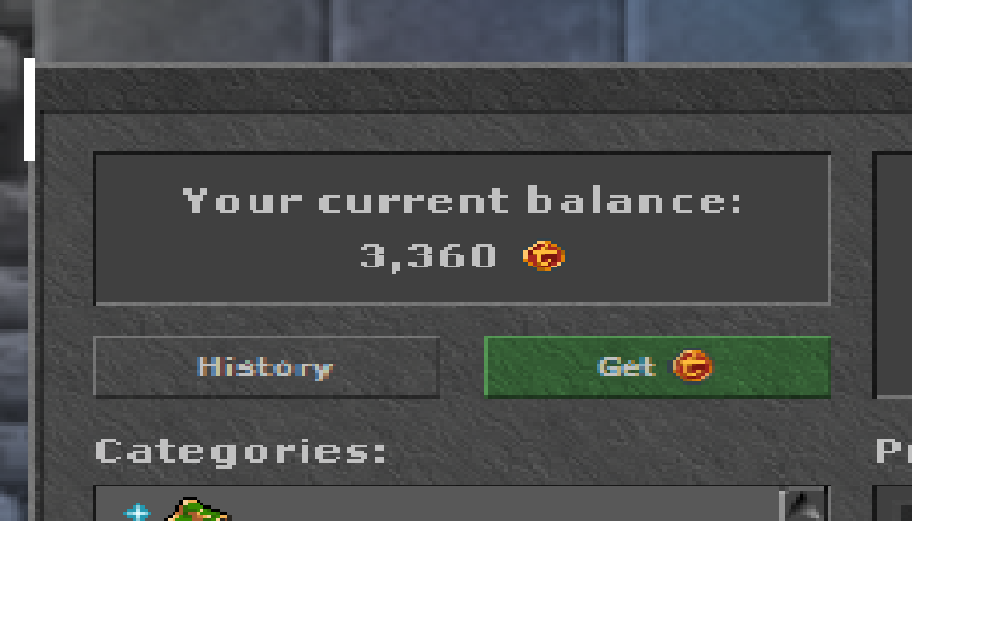 250 TIBIA COINS - PACC 30 DNI