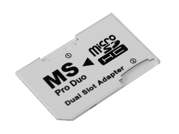 ADAPTER DUAL MICRO SD MS PRO DUO DWIE KARTY