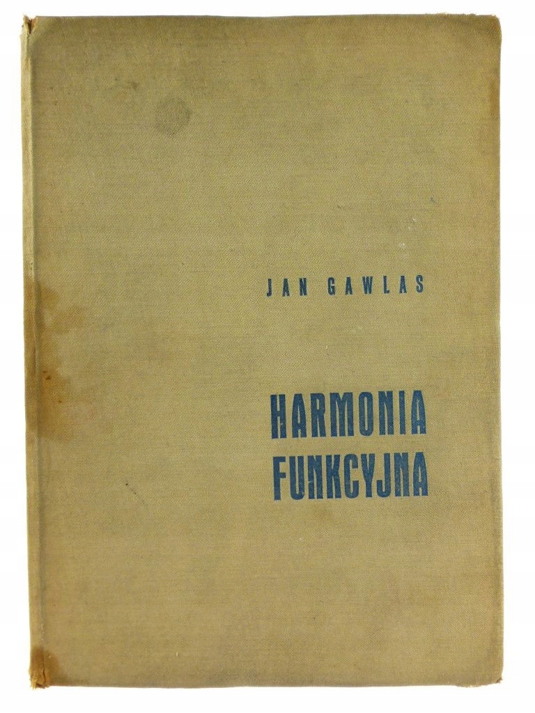 Harmonia funkcyjna - Jan Gawlas