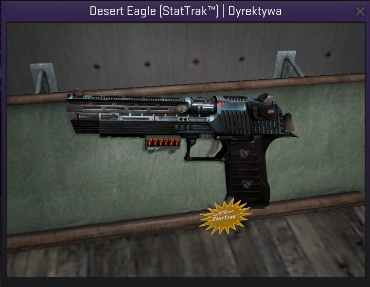 DESERT EAGLE DYREKTYWA DIRECTIVE ST CS GO skin