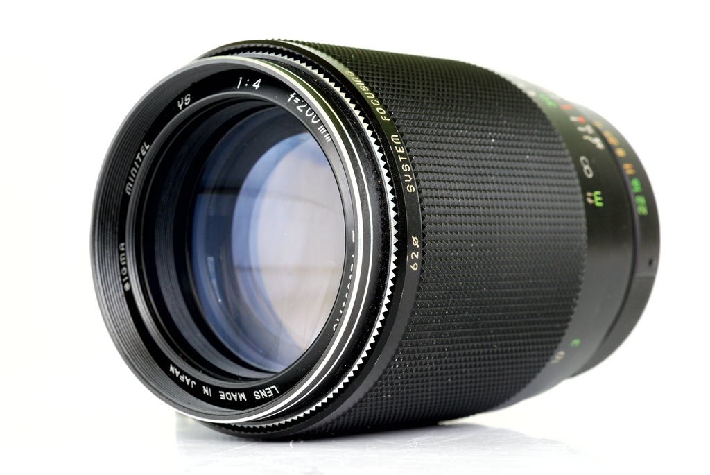 620 SIGMA MINITEL YS 200mm f/4 GWINT M42