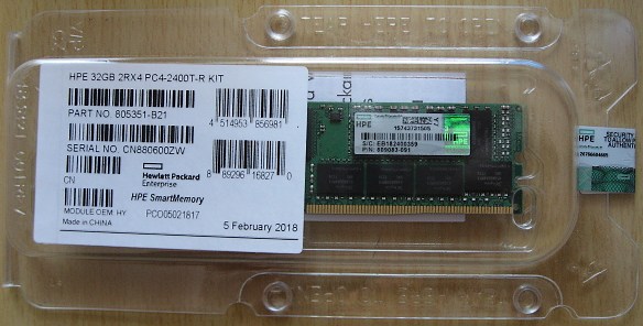 Pamięć Hynix 32GB DDR4 PC4-2400T do HP, FVAT, gw.